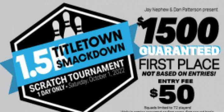 Update: 2022 Titletown Smackdown cut to 1 day Oct. 1 at Buzz Social in Green Bay