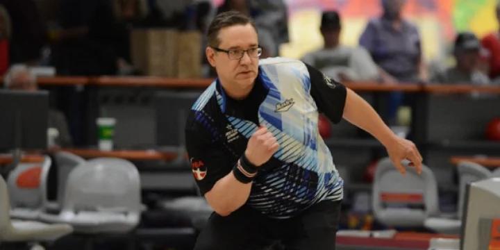 Brian LeClair averages 262.85 to open 164-pin lead after first round of 2022 PBA Senior U.S. Open 