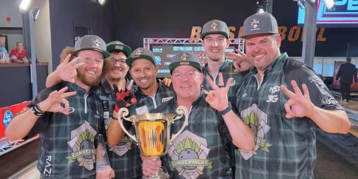 Absurd ending steals some of spotlight from Norm Duke's finale as Portland Lumberjacks three-peat at 2022 PBA League