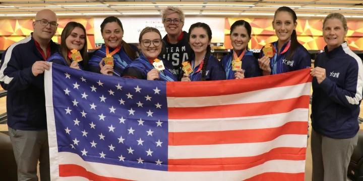 Team USA cruises to team gold, Jordan Richard wins all-events at 2022 PANAM Bowling Women’s Championships