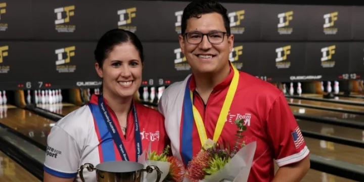 Germany’s Paul Purps edges Jason Belmonte, Team USA’s Bryanna Coté sweeps Hui Fen New for singles gold medals at 2022 IBF World Cup