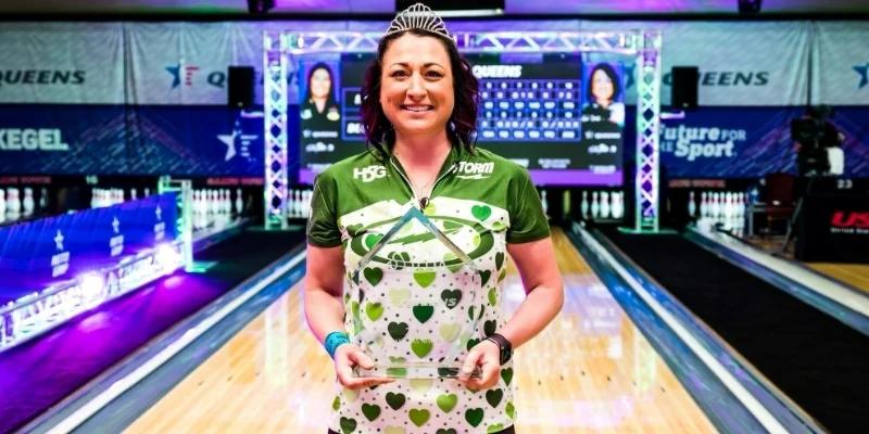 Long wait is over: Lindsay Boomershine wins 2023 USBC Queens for first PWBA Tour title