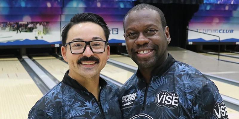 'Friends first, bowling second' may mean Eagle third for Mark Curtis Jr., DeeRonn Booker as they take doubles lead in final days of 2023 USBC Open Championships     