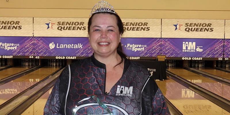 After improbably making match play by 1 pin, Kathy Ledford takes a long road to winning 2024 USBC Senior Queens