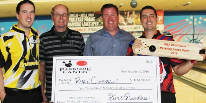 Ryan Ciminelli rallies to win Xtra Frame Parkside Lanes Open for seventh PBA Tour title