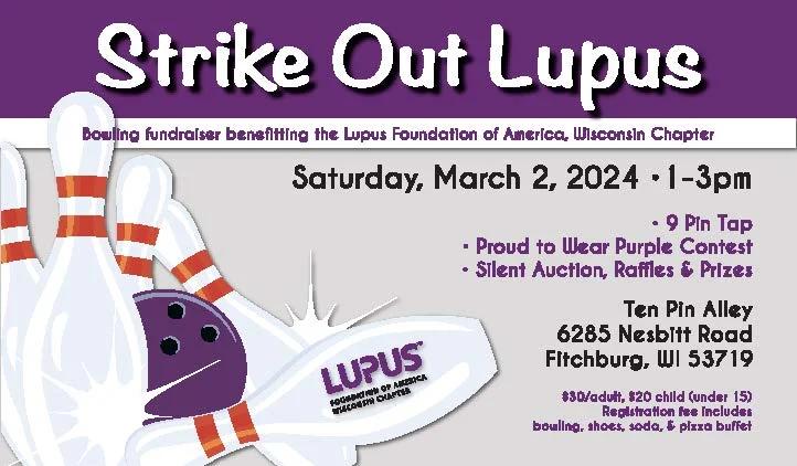 Strike Out Lupus fundraiser